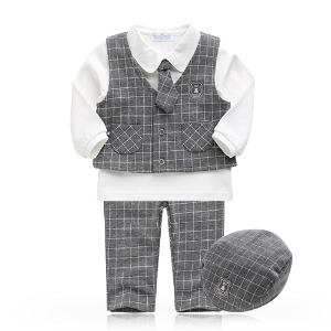 Mikel vest 5-piece suit set for boys